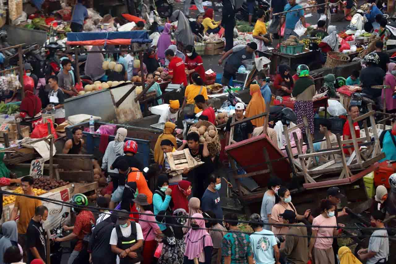 Kepadatan Pasar Tradisional...
