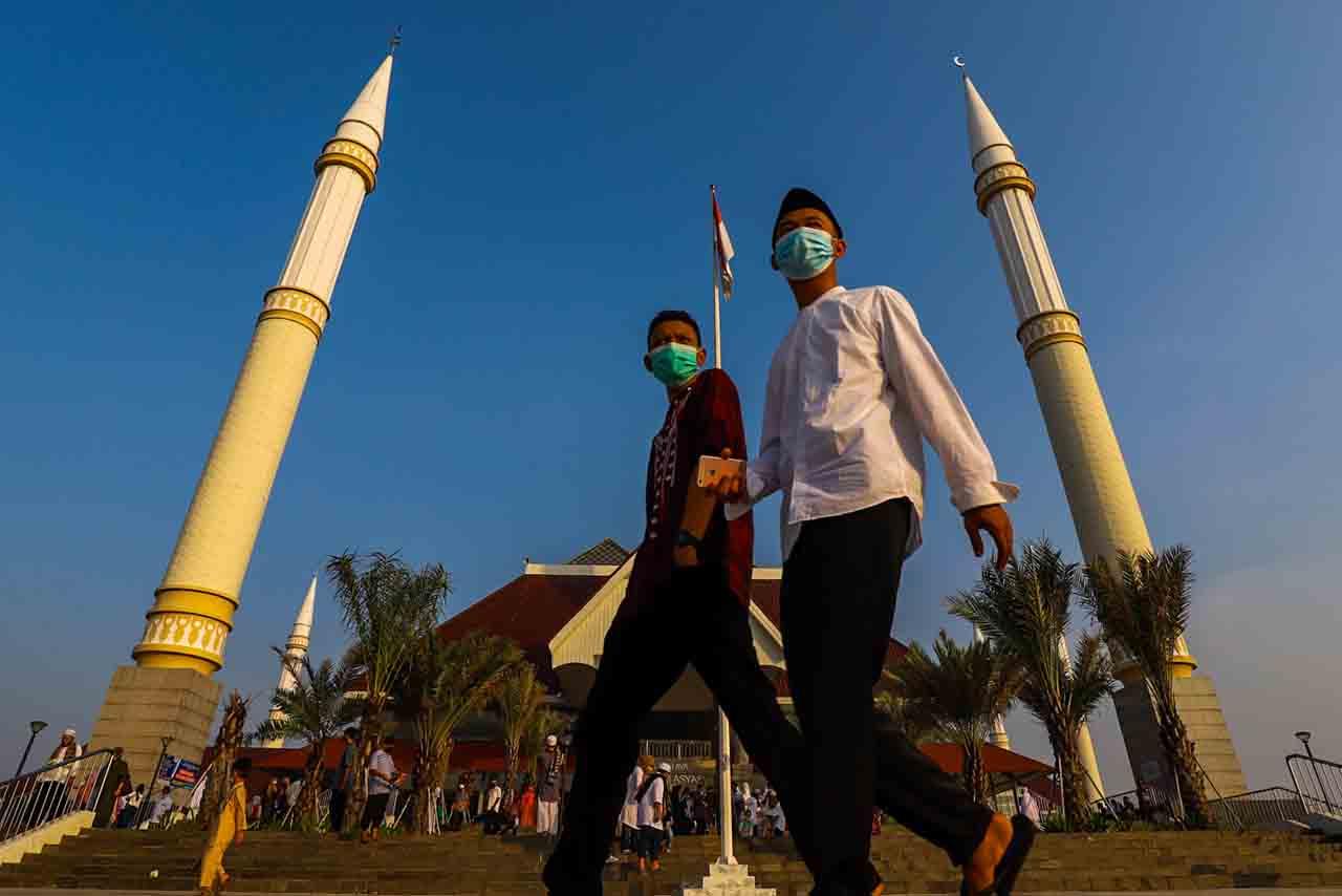 Sholat Idul Fitri di...