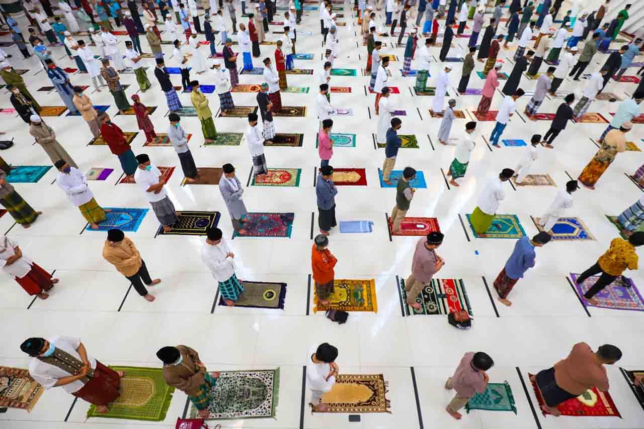 Sholat Idul Fitri di...