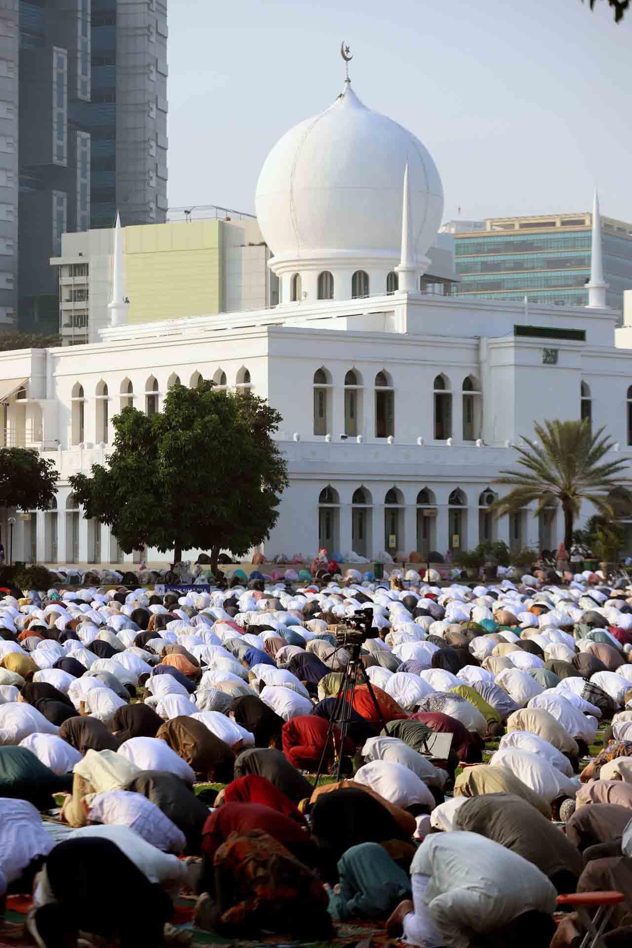 Sholat Ied di Masjid...