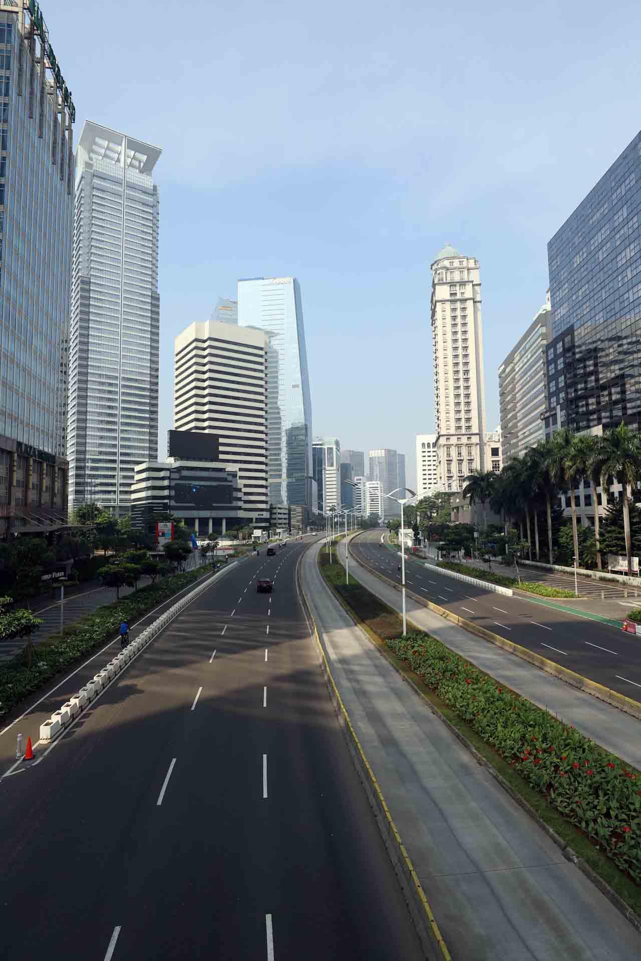 Suasana Sepi Jalan Jenderal...