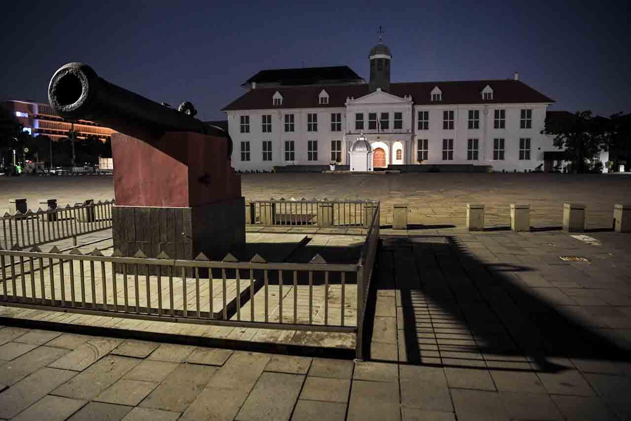 Kawasan Kota Tua Tutup...