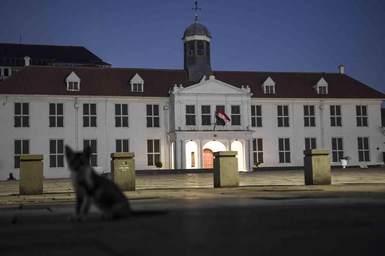 Kawasan Kota Tua Tutup...