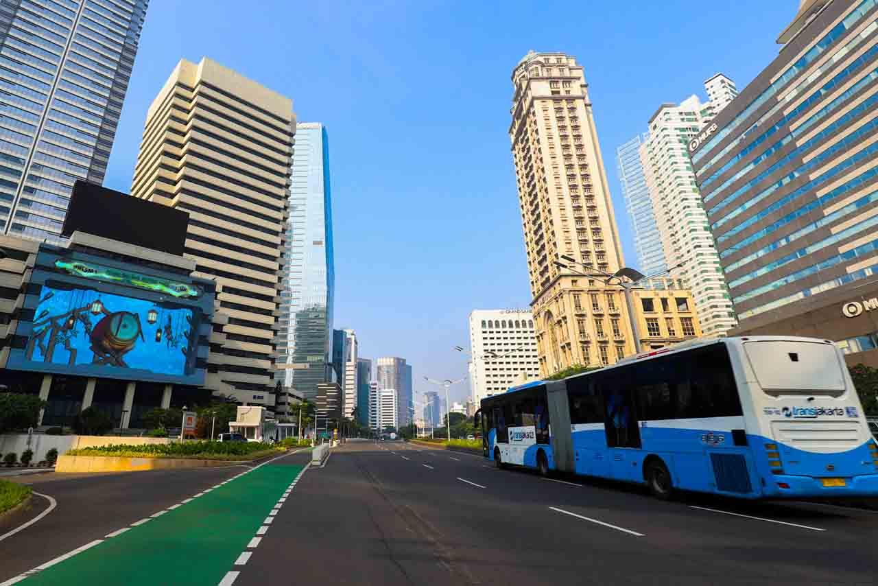 Jalanan Protokol Lengang...