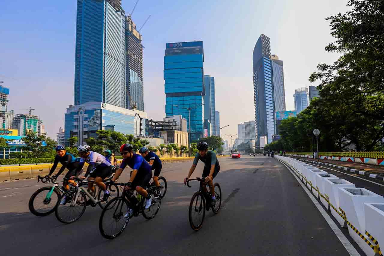 Jalanan Protokol Lengang...