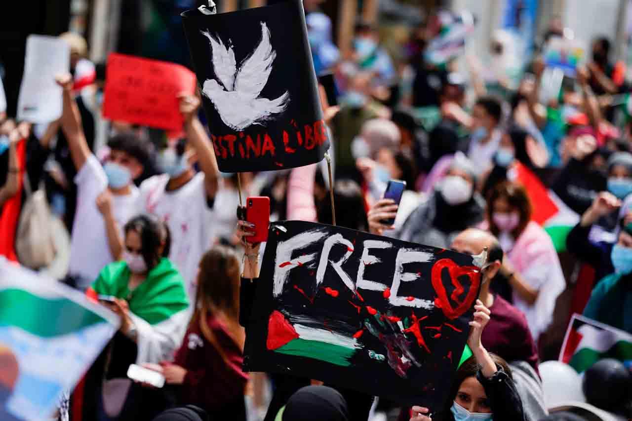 Dukungan Pro Palestina...