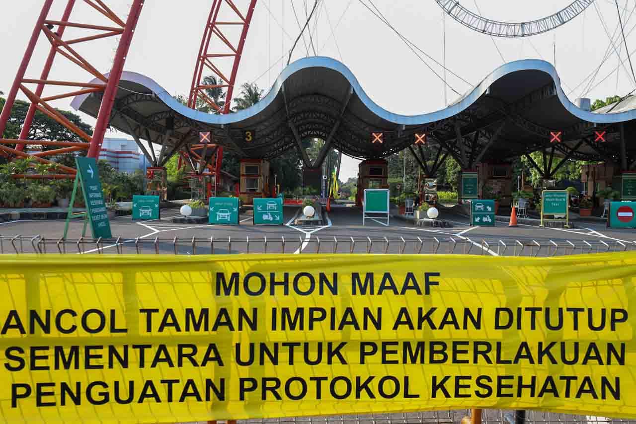 Besok Ancol Masih Tutup...
