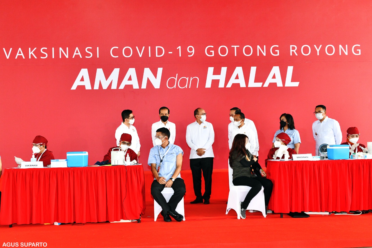 Jokowi Tinjau Pelaksanaan...