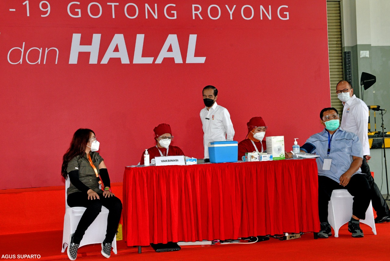 Jokowi Tinjau Pelaksanaan...