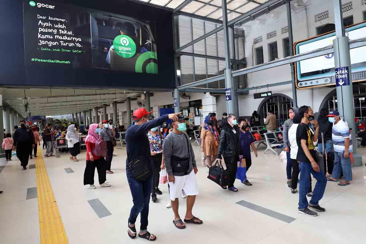 Pelarangan Mudik Berakhir,...
