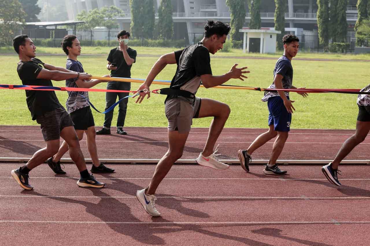 Intip Persiapan Pelari...