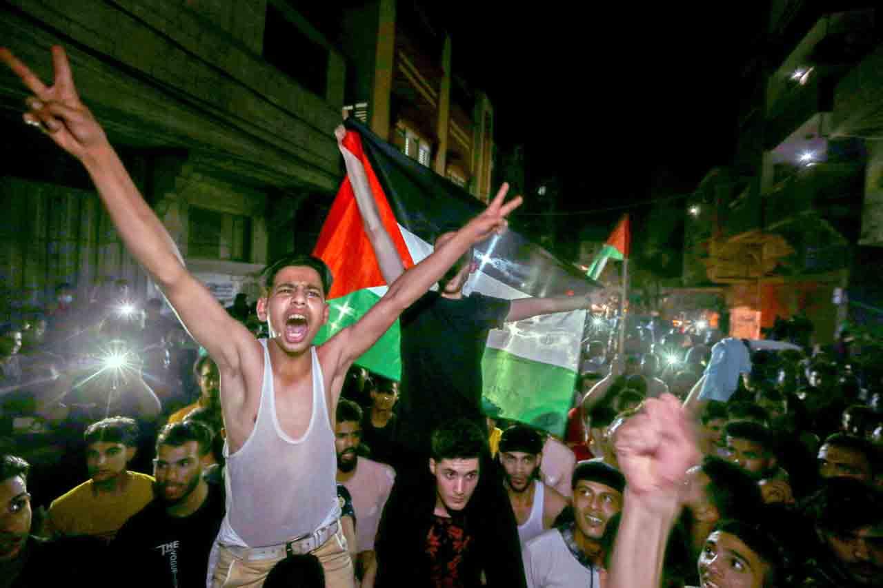 Suka Cita Rakyat Palestina...