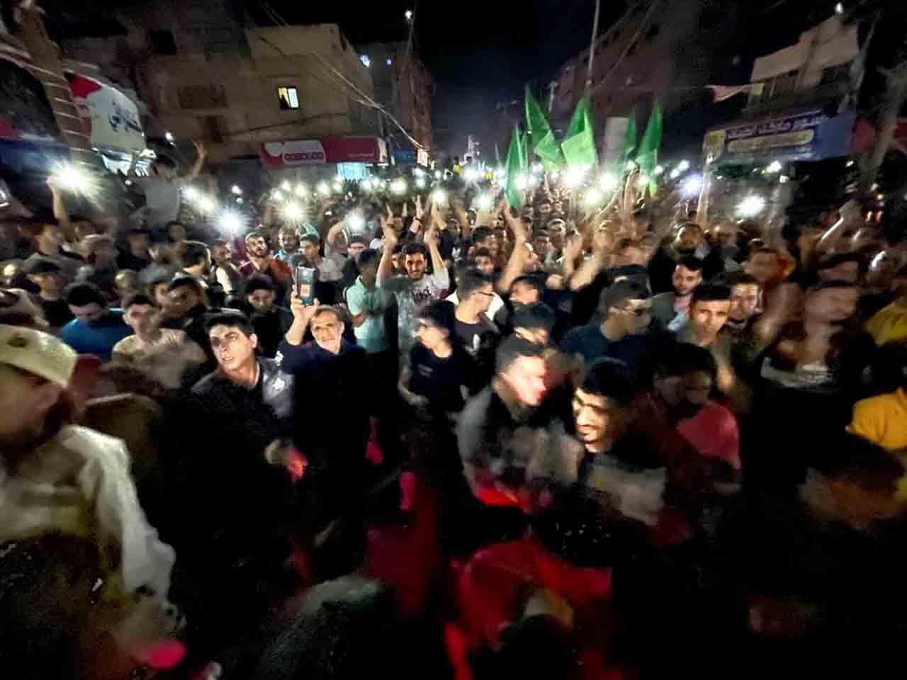 Suka Cita Rakyat Palestina...