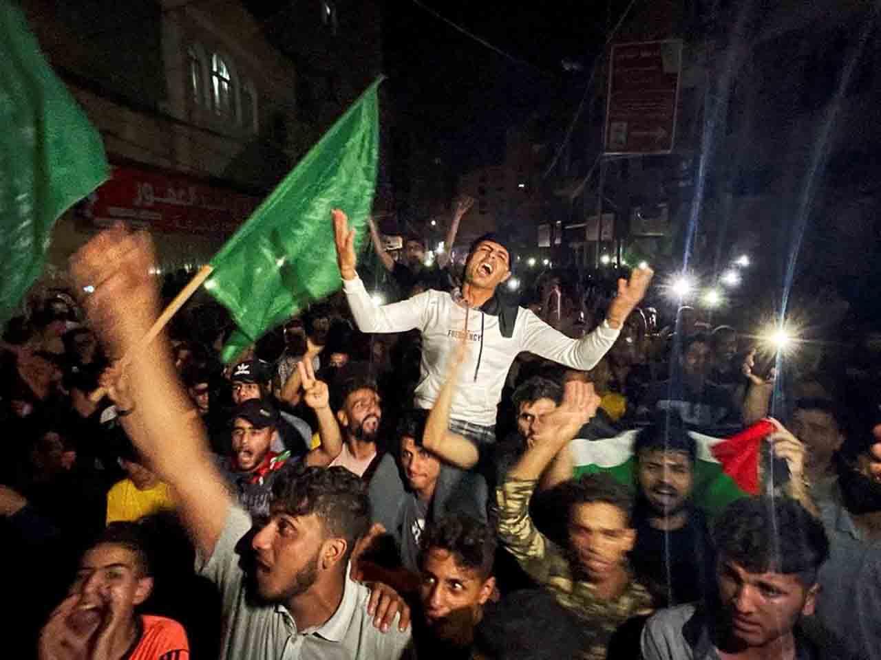 Suka Cita Rakyat Palestina...