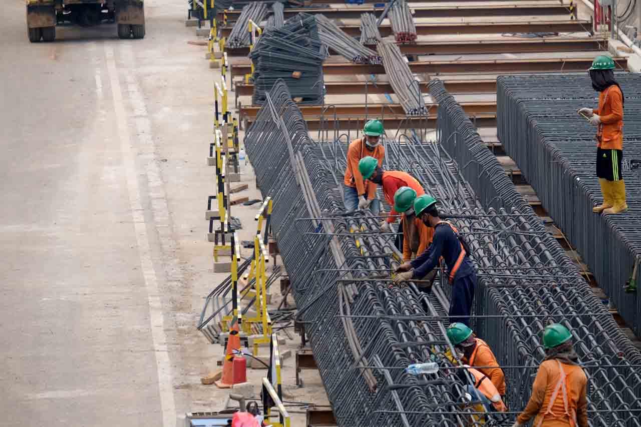 Progres Proyek MRT Jakarta...