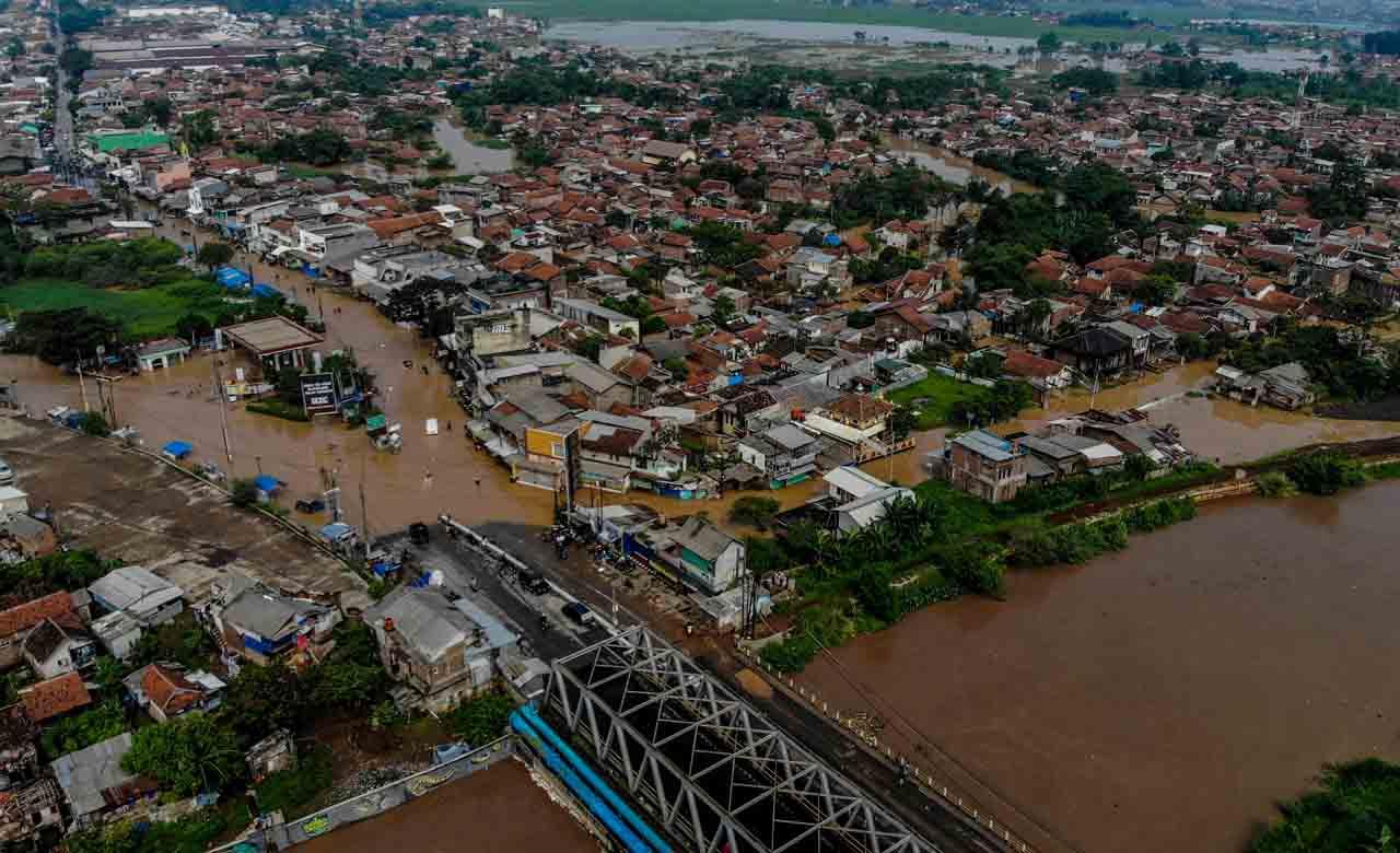 Penampakan dari Udara...
