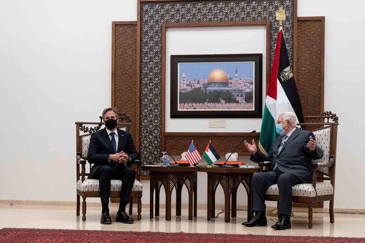 Temui Mahmoud Abbas,...
