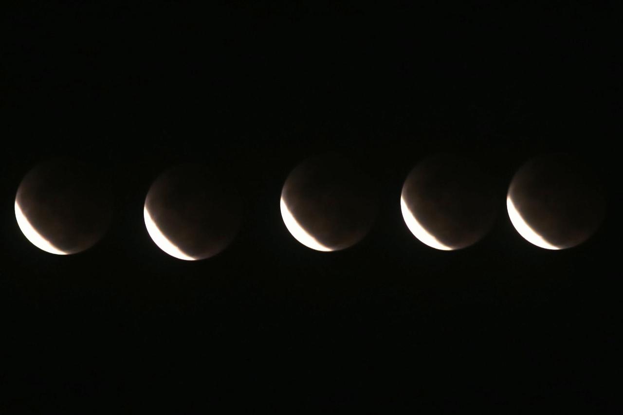 Gerhana Bulan Total...