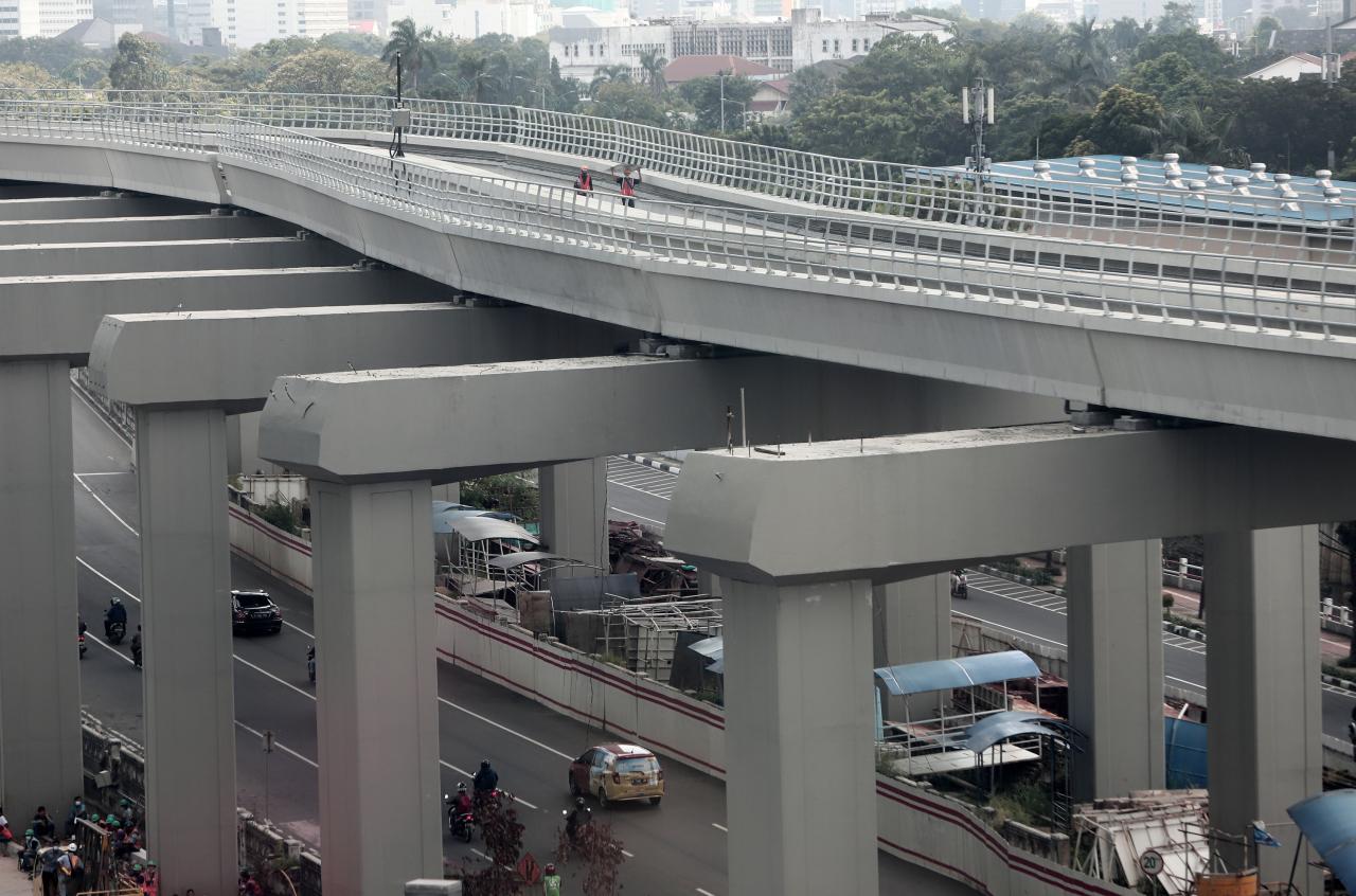 Proyek LRT Jabodebek...