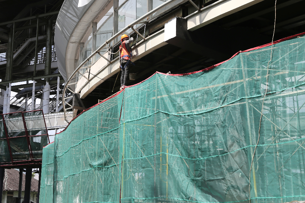 Pembangunan Skybridge...