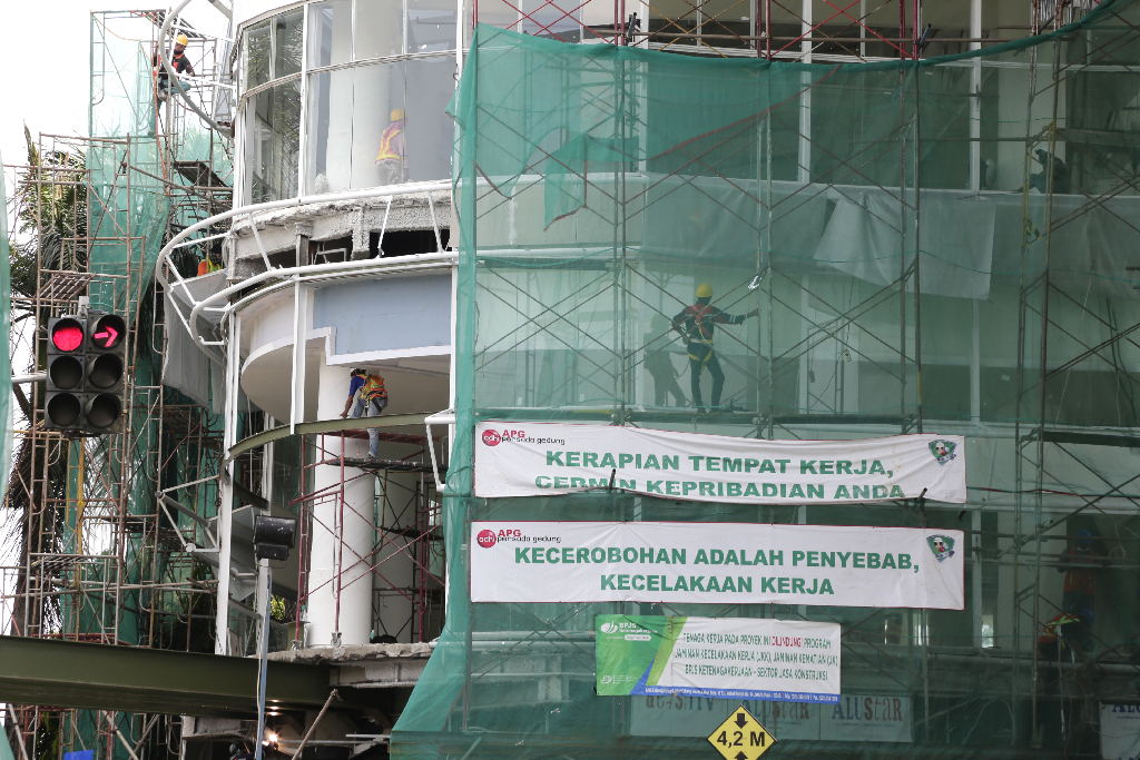 Pembangunan Skybridge...