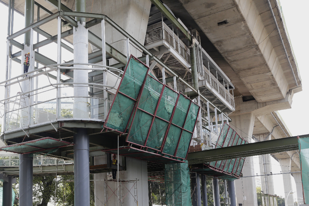 Pembangunan Skybridge...