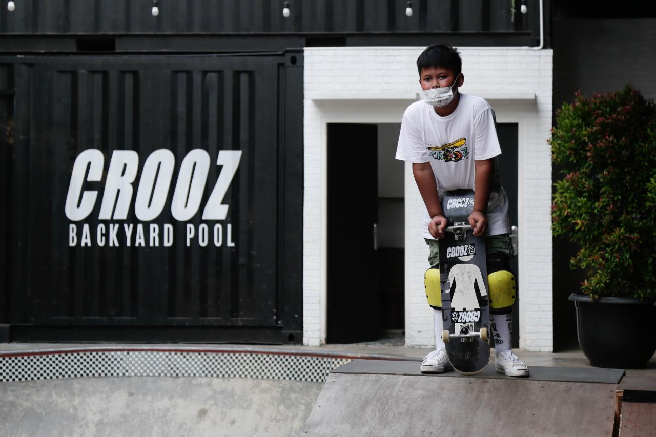 Serunya Berlatih Skateboard...