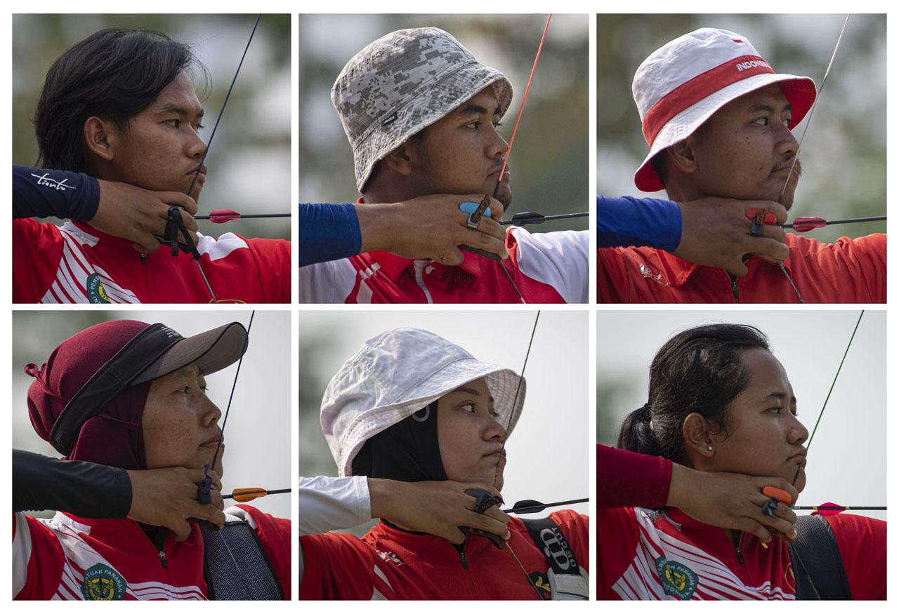 Persiapan Atlet Panahan...