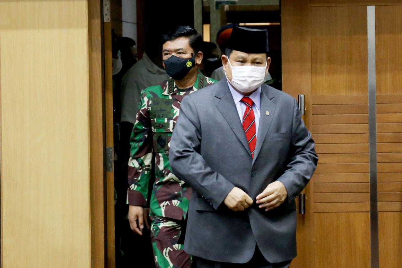 Raker di DPR, Menhan...