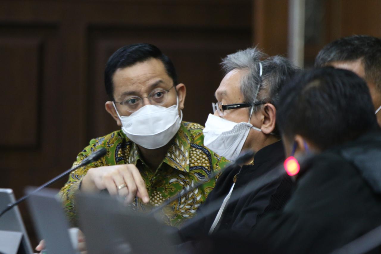 Sidang Lanjutan Juliari...