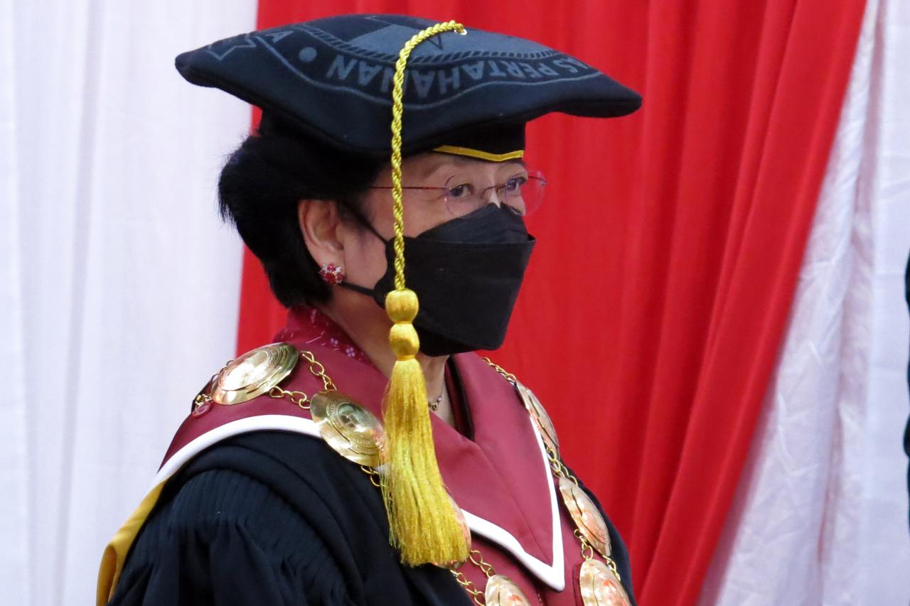 Potret Megawati Soekarnoputri...
