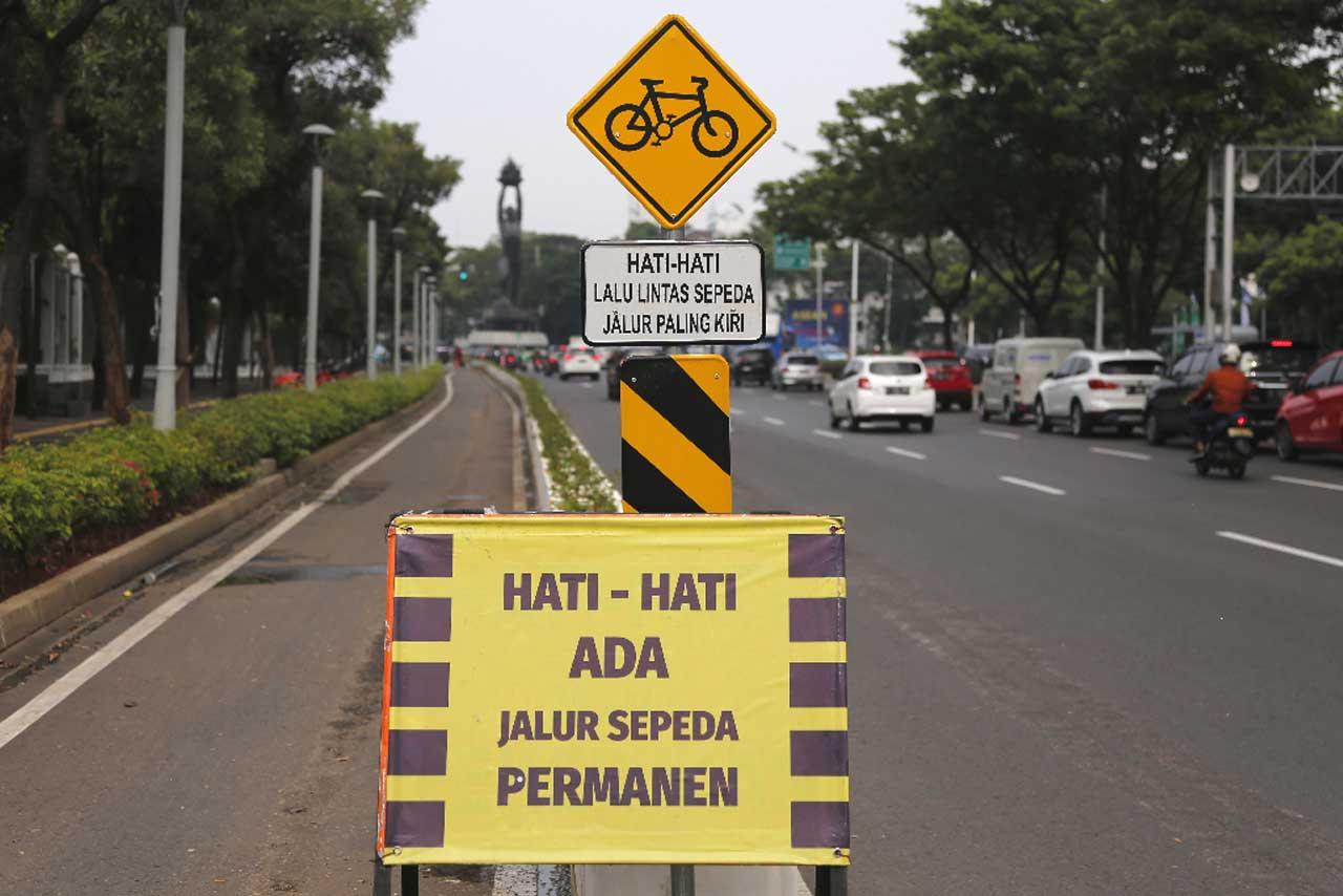 Jalur Sepeda Permanen...