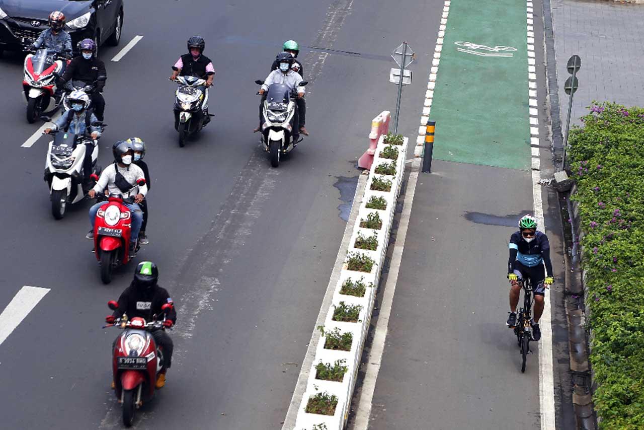 Jalur Sepeda Permanen...