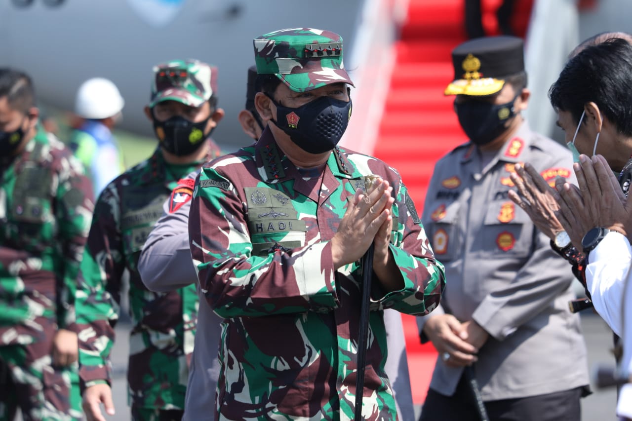 Tegas, Panglima TNI...