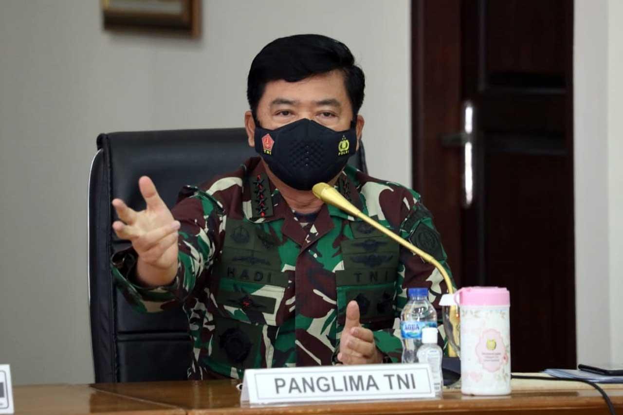 Tegas, Panglima TNI...