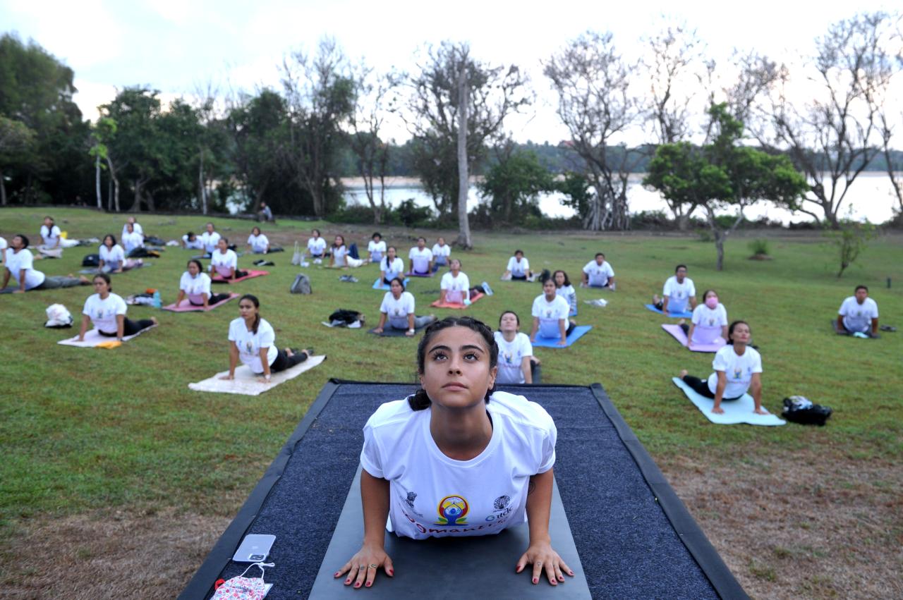 Perayaan Hari Yoga Internasional...