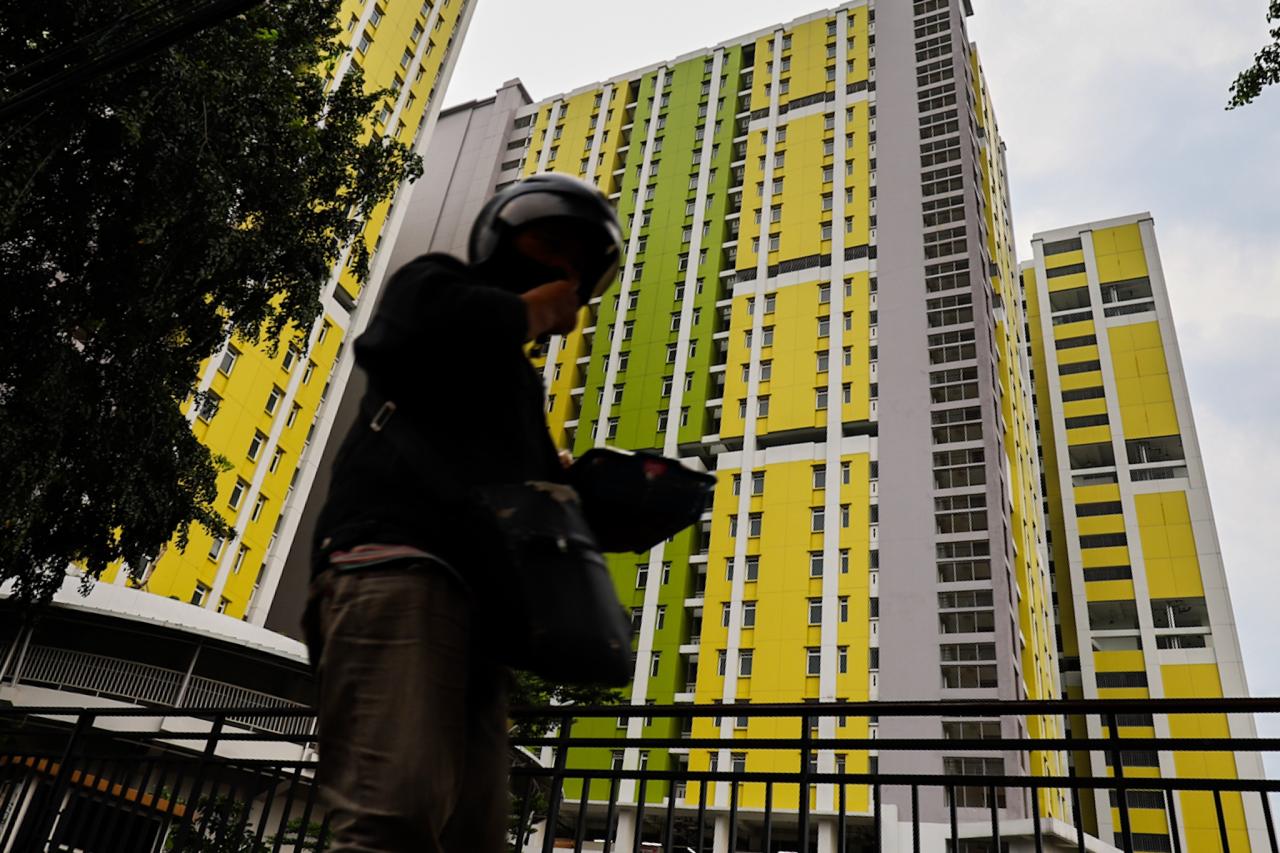 Rumah susun Pasar Rumput...
