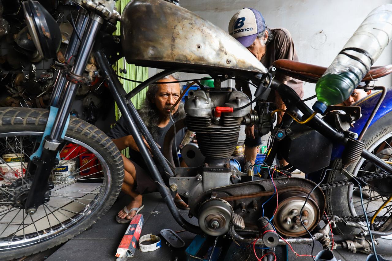 Jasa Custom Motor Klasik...
