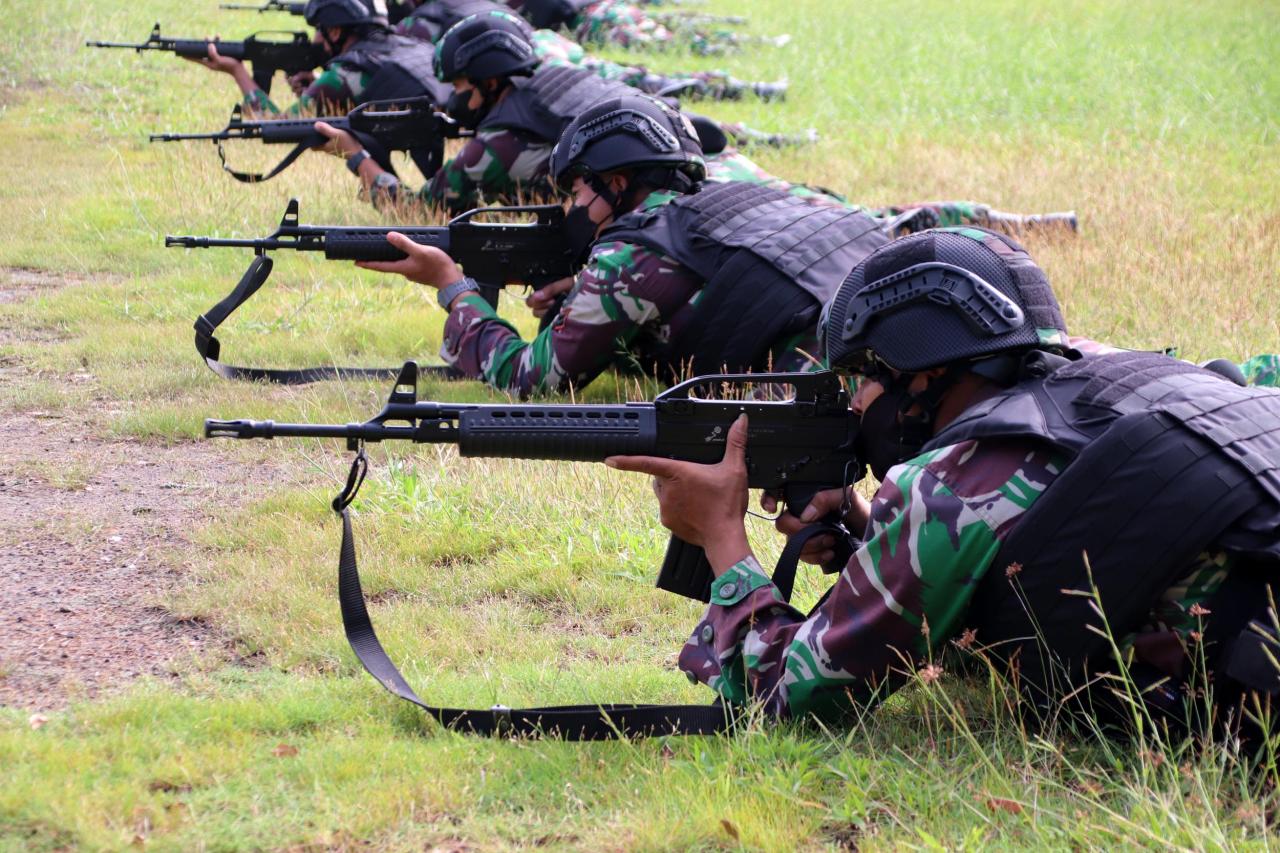 Aksi Para Sniper Marinir...