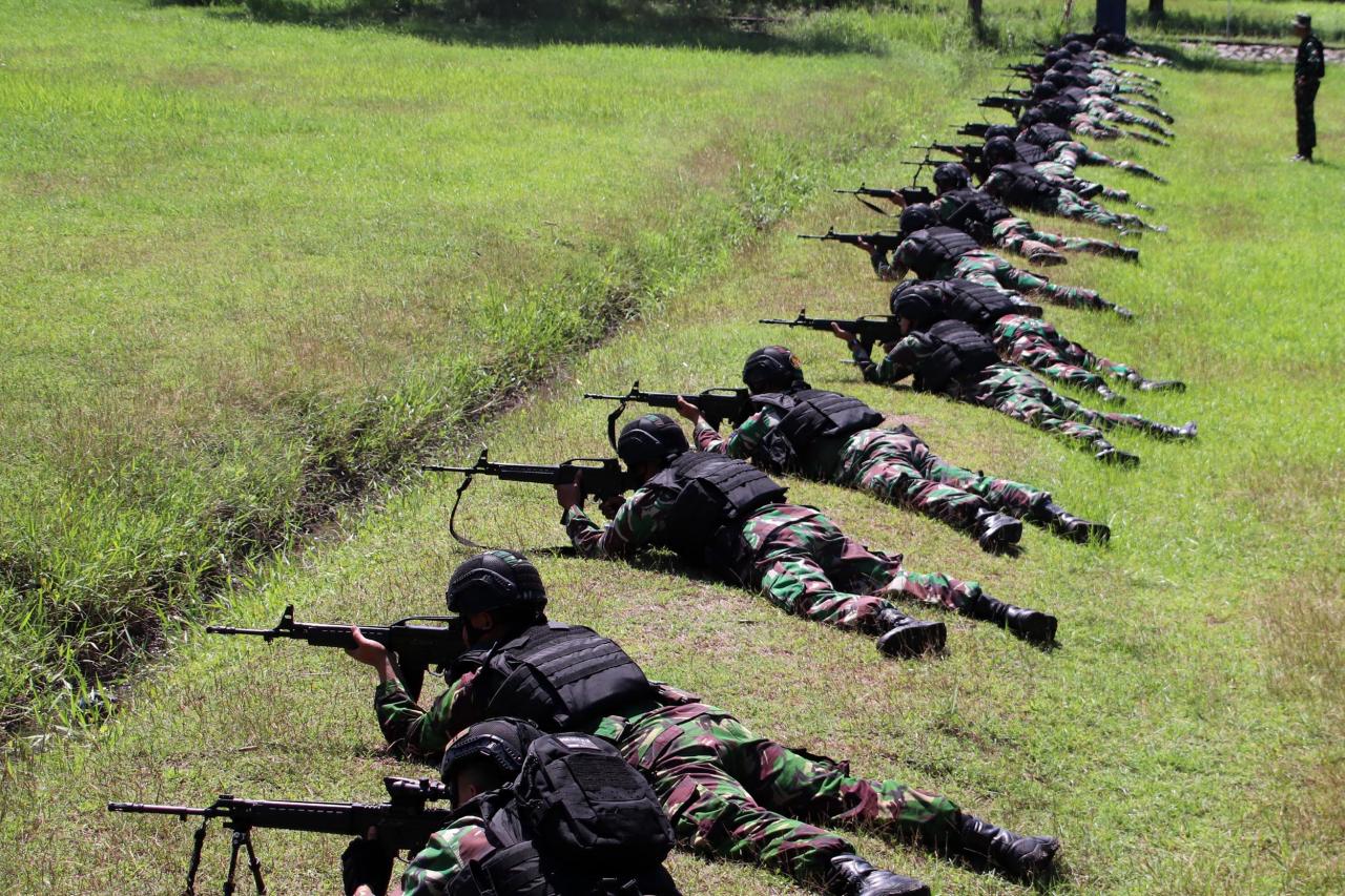 Aksi Para Sniper Marinir...