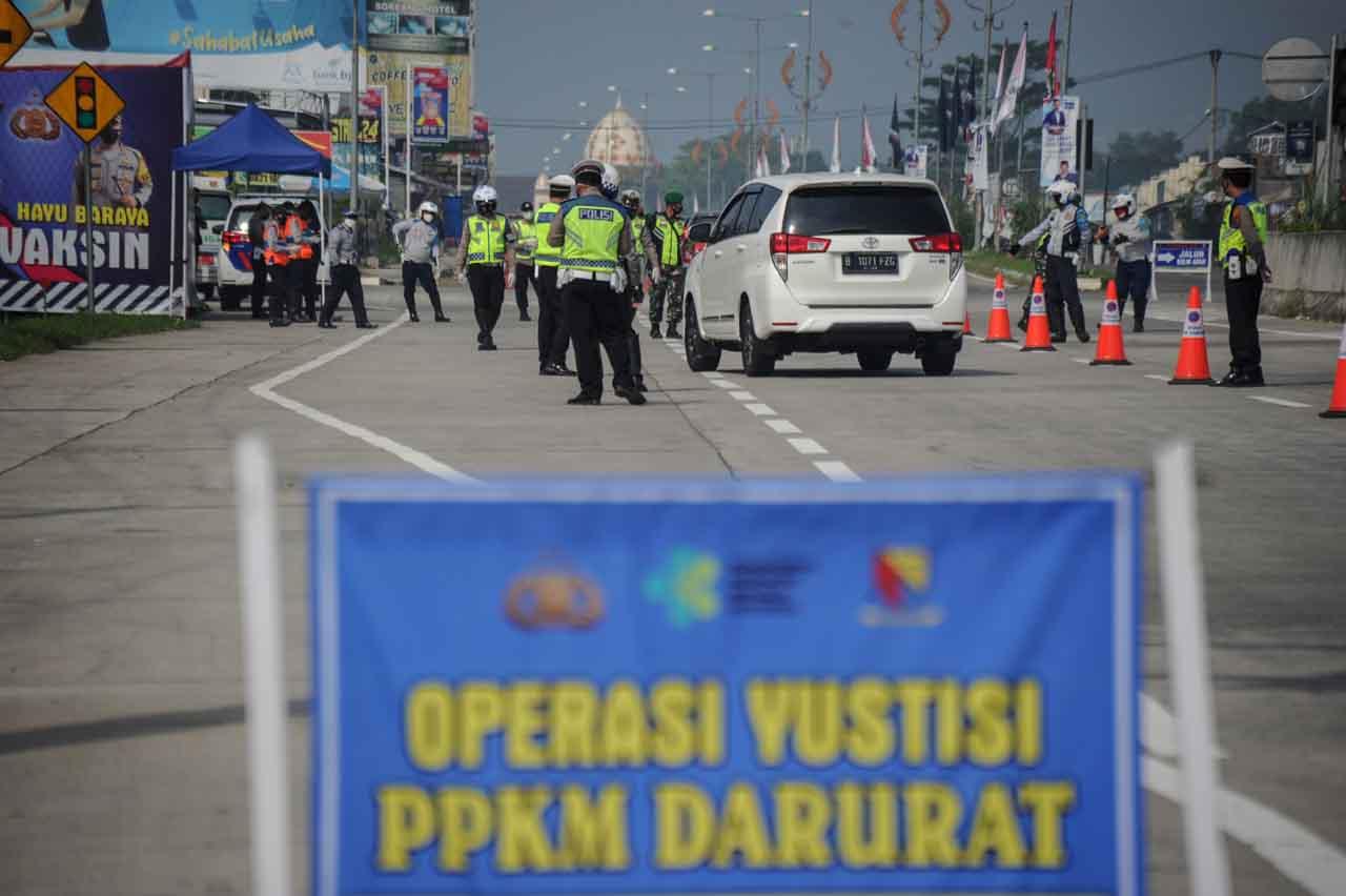Penyekatan Kendaraan...