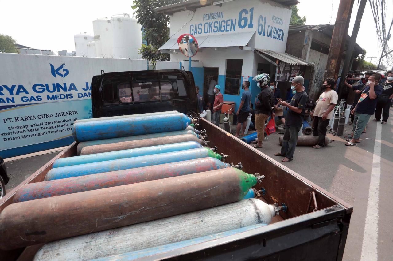 Potret Antrean Warga...