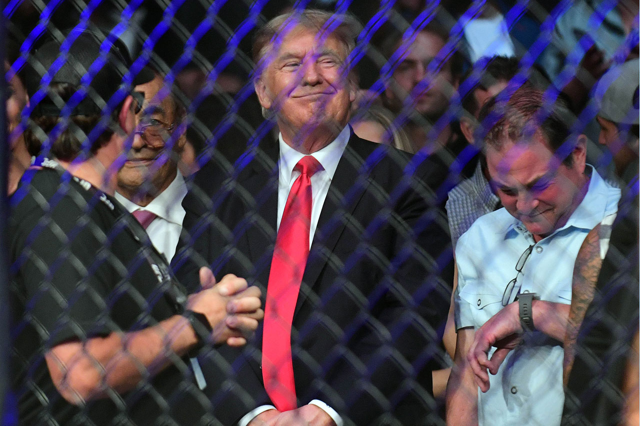 Disaksikan Trump, McGregor...