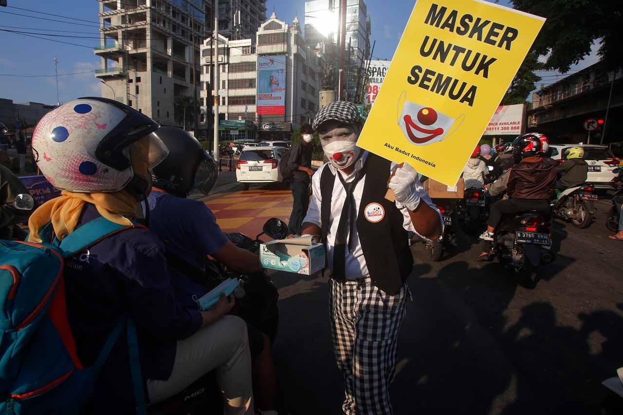 Aksi Komunitas Aku Badut...