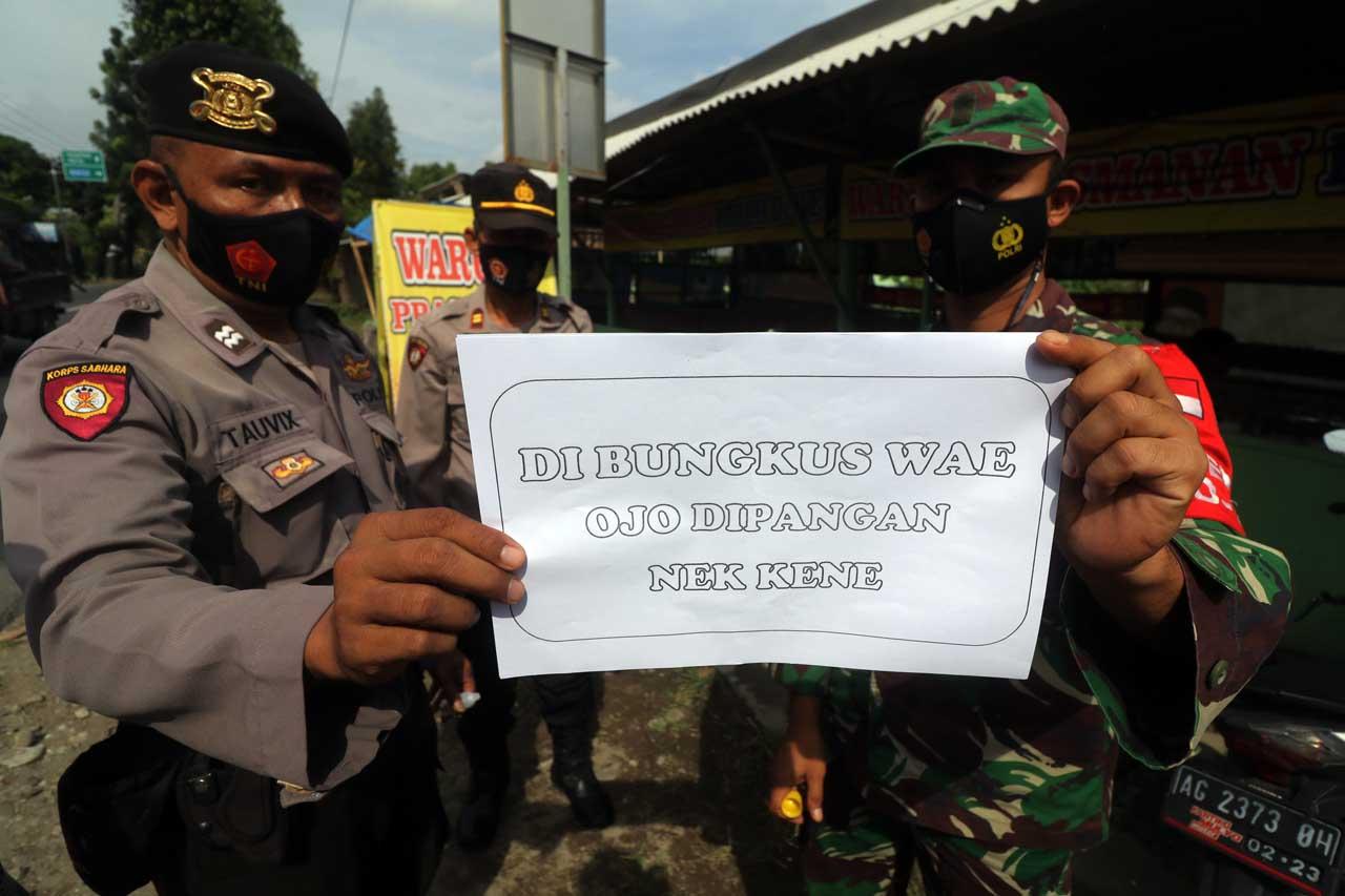 Himbauan Makan Dibungkus...