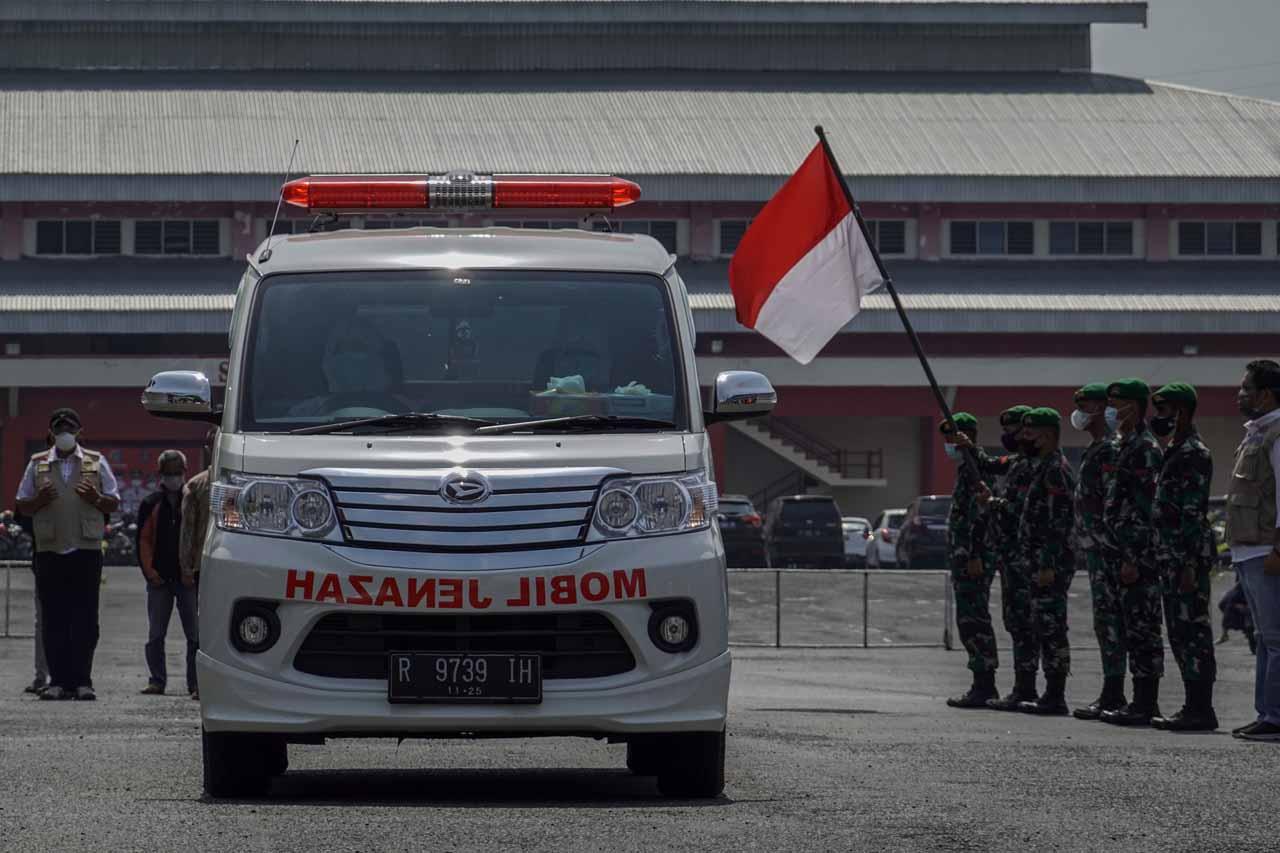 Pelepasan Jenazah Relawan...