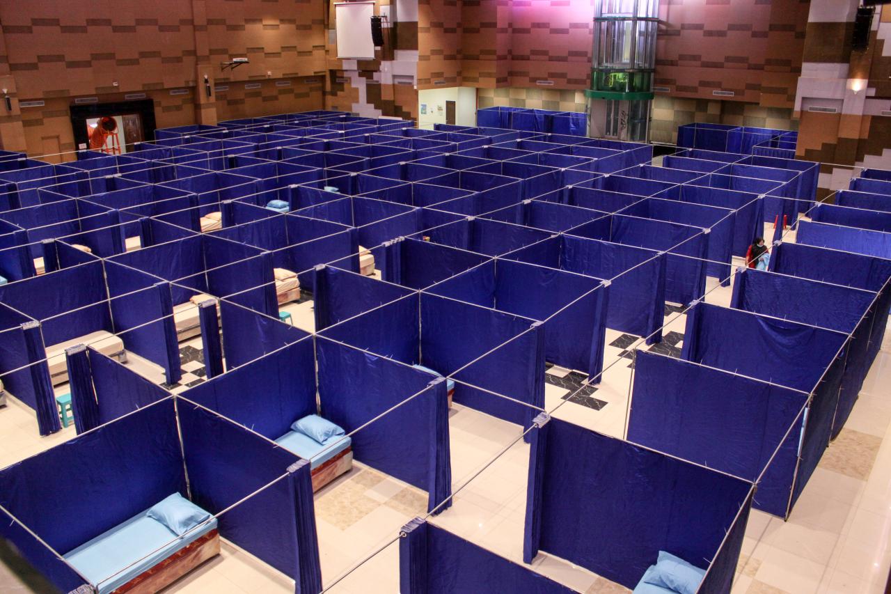 Persiapan Ruang Isolasi...