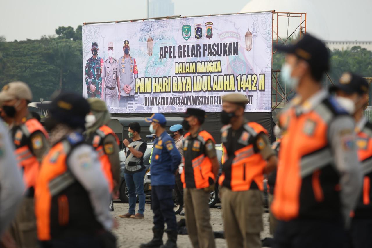 Apel Gelar Pasukan Pengamanan...