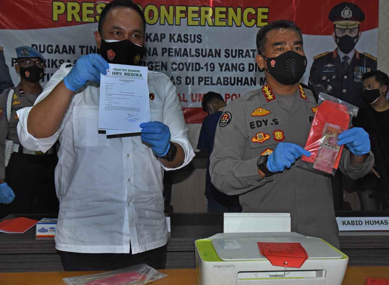 Polisi Ungkap Pemalsuan...