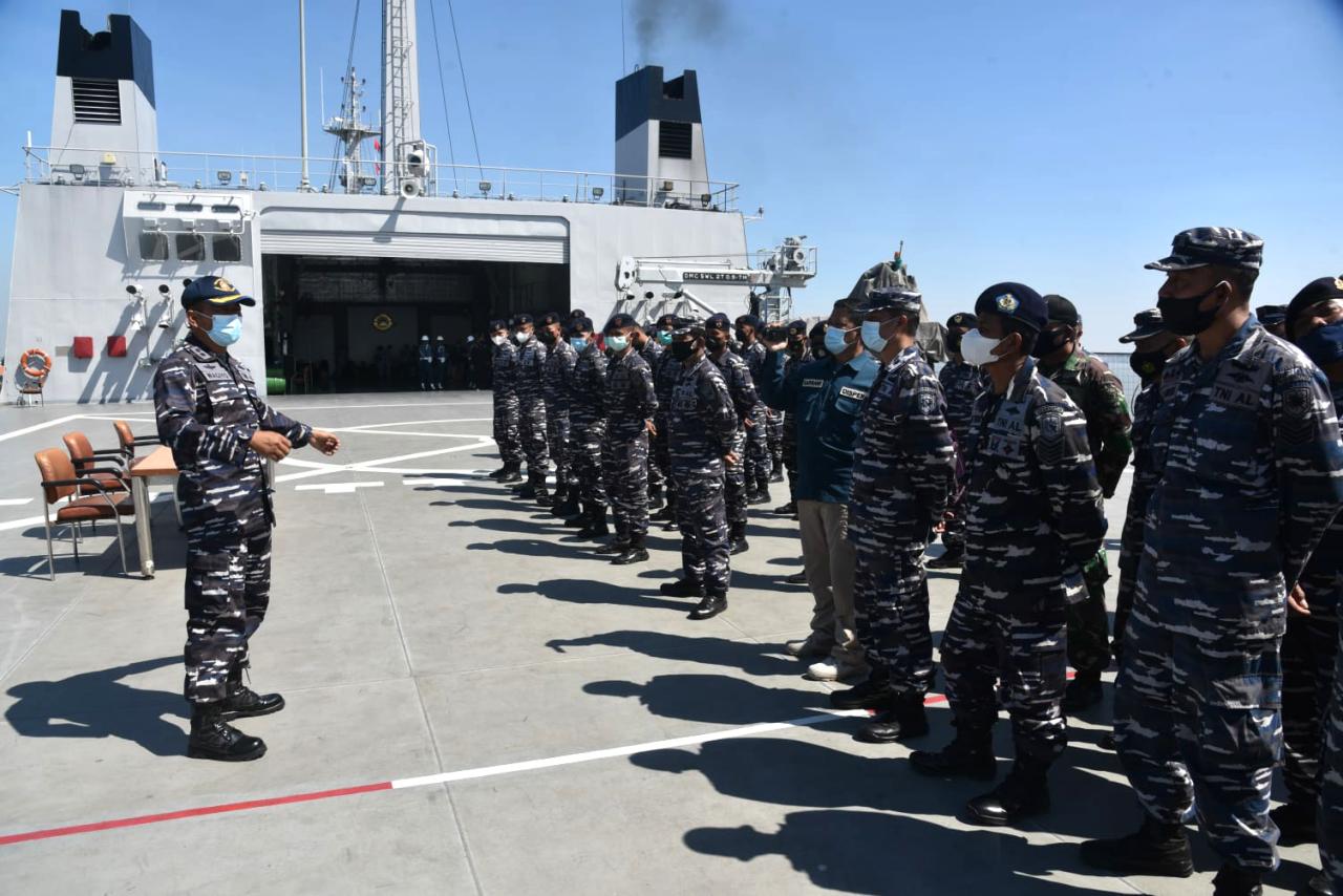 TNI AL Koarmada II Kirim...